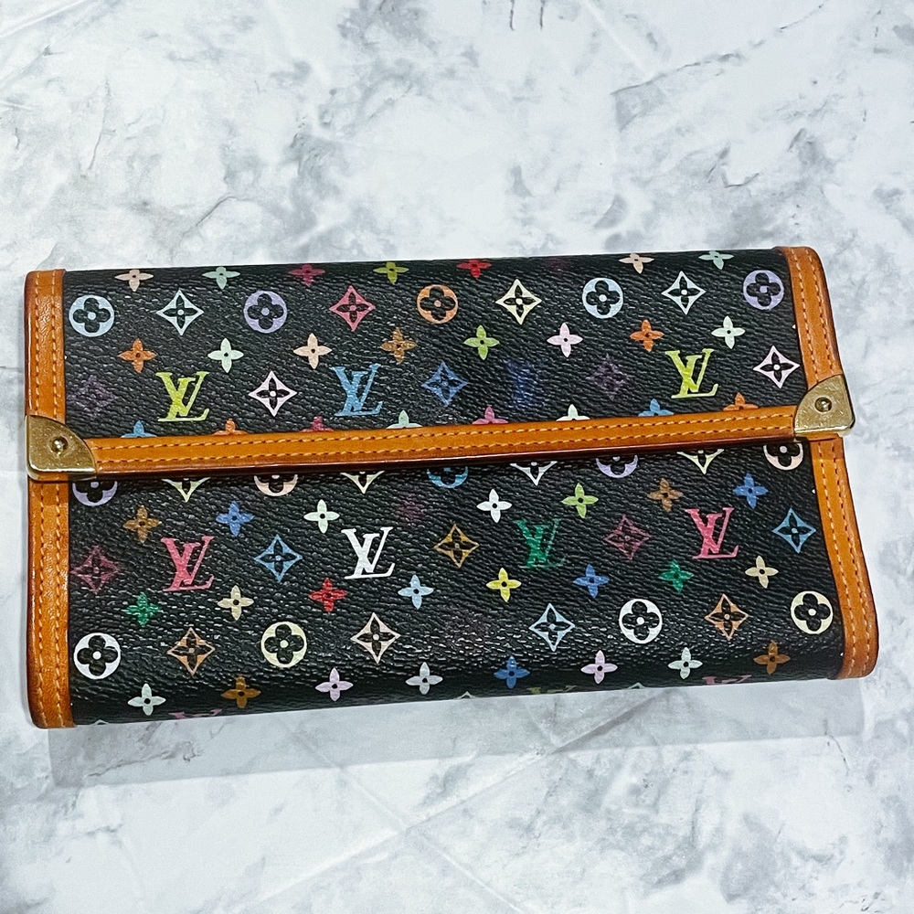 🌈 Louis Vuitton Murakami multicolor wallet with box - Picture 6 of 7